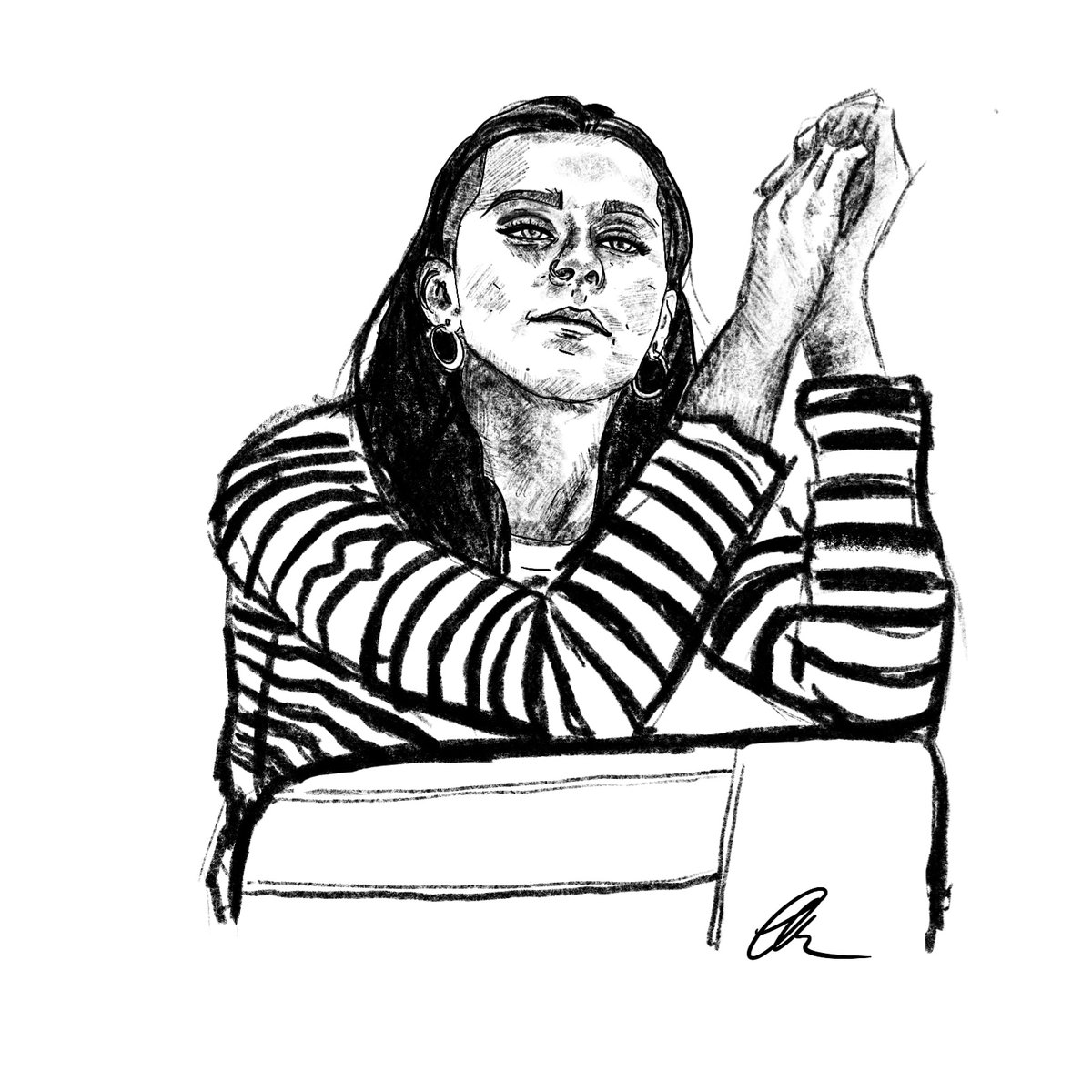 slini_xD's tweet photo. sketching eases my mind and I miss @ThisIsPVRIS so ofc I had to do that https://t.co/qLdES64S2p