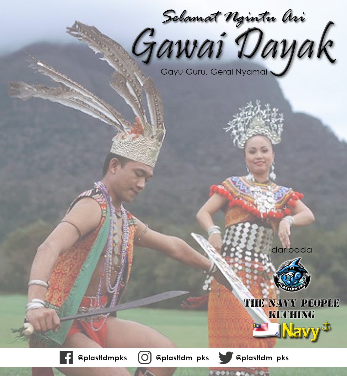 Selamat ngintu ari gawai dayak