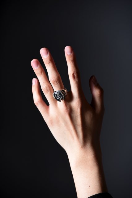 GOTHIC YOHJI YAMAMOTO LARGE RING 1