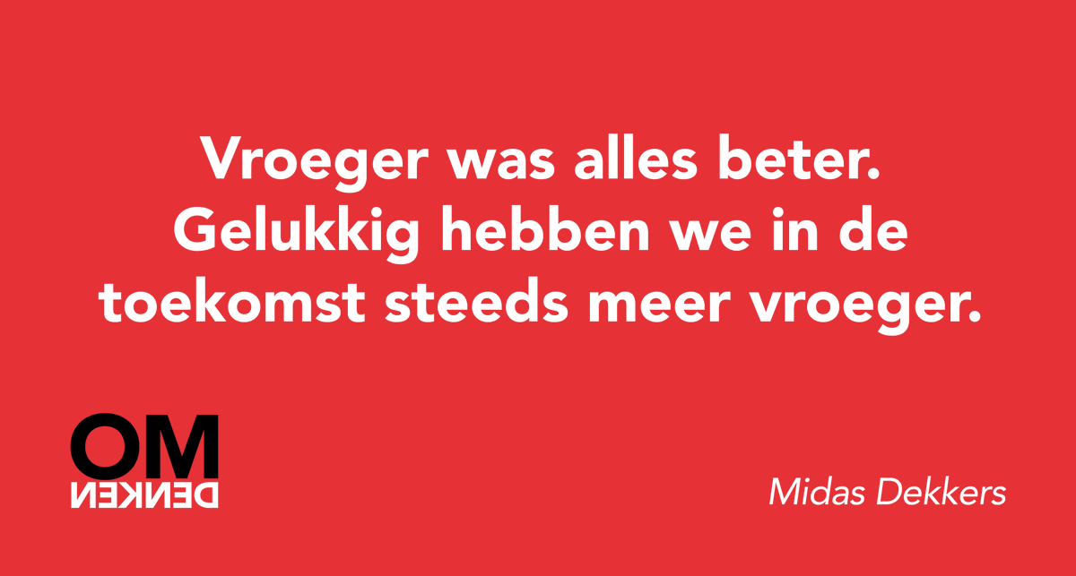 Omdenken's tweet photo. https://t.co/VNK2rIvSGd