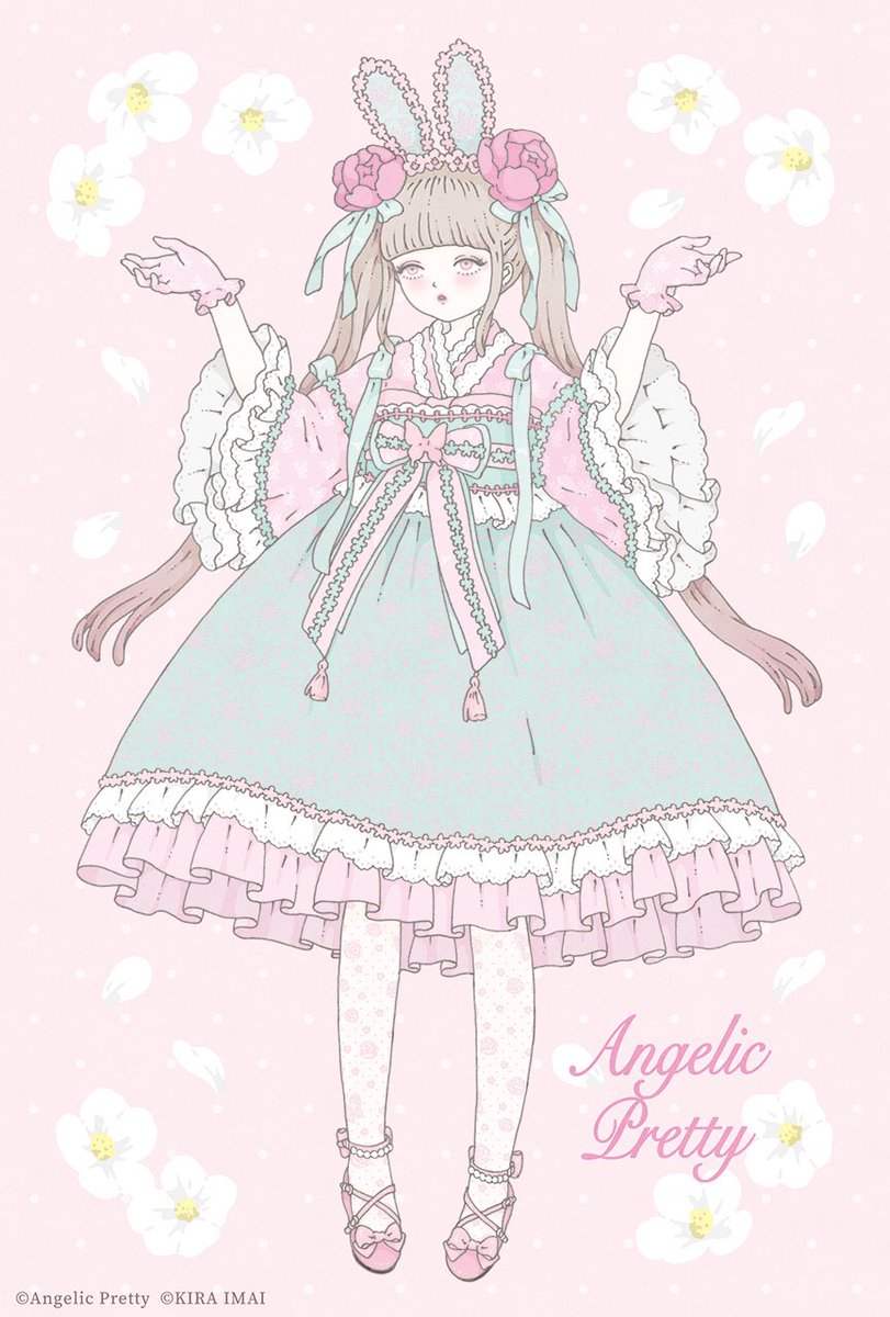 新品即決 2012年初版 猫のお茶会セット angelic ひざ Pretty☆猫のお茶