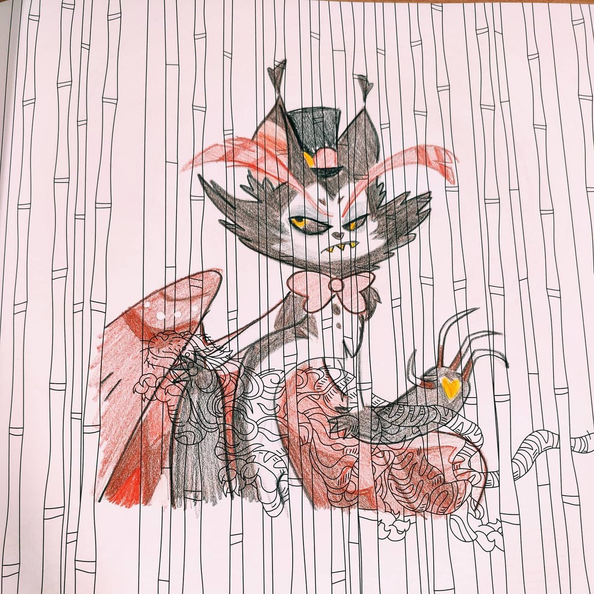 Lagt_Duck's tweet image. Look I'm trying something different here
#husk #HazbinHotelFanart #randomidea #pastel