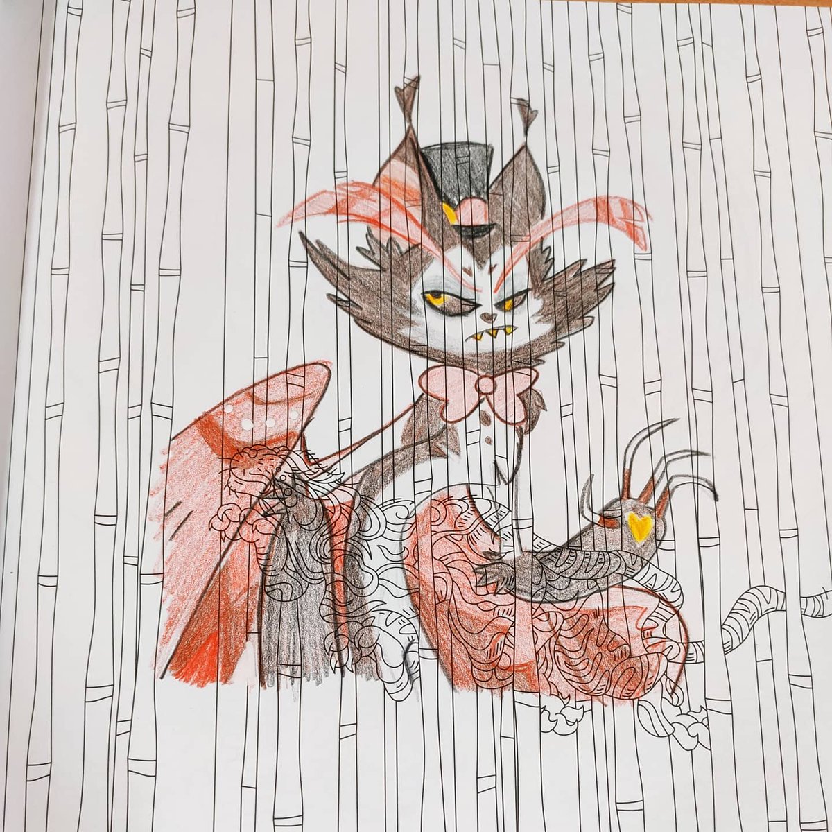 Lagt_Duck's tweet image. Look I'm trying something different here
#husk #HazbinHotelFanart #randomidea #pastel