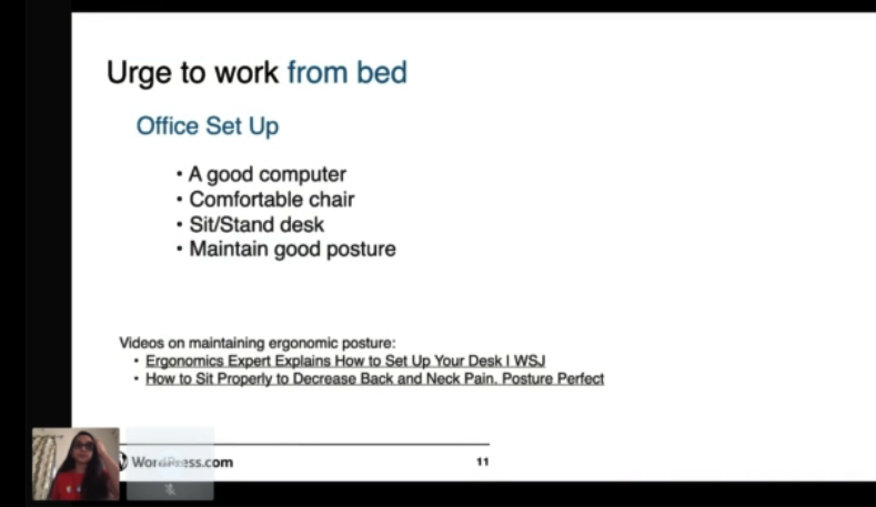 Office Setup you should have at Home. #wpcc #wpcouchcon <a href="/krutidugade/">Kruti Dugade</a>