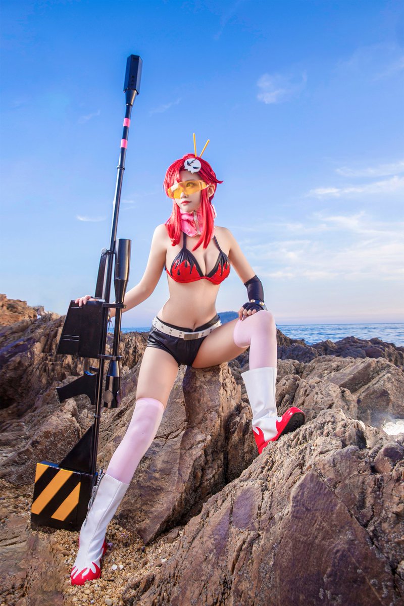 Real_Karirin's tweet photo. #cosplay 

天元突破 グレンラガン
Tengen Toppa Gurren-Lagann

优子（ヨーコ yoko）
Part.2 https://t.co/F167grEaV9