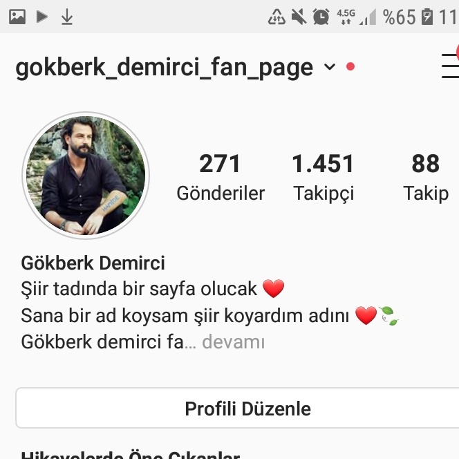 arkadaşlar instegram hesabım takip edermisiniz lütfen