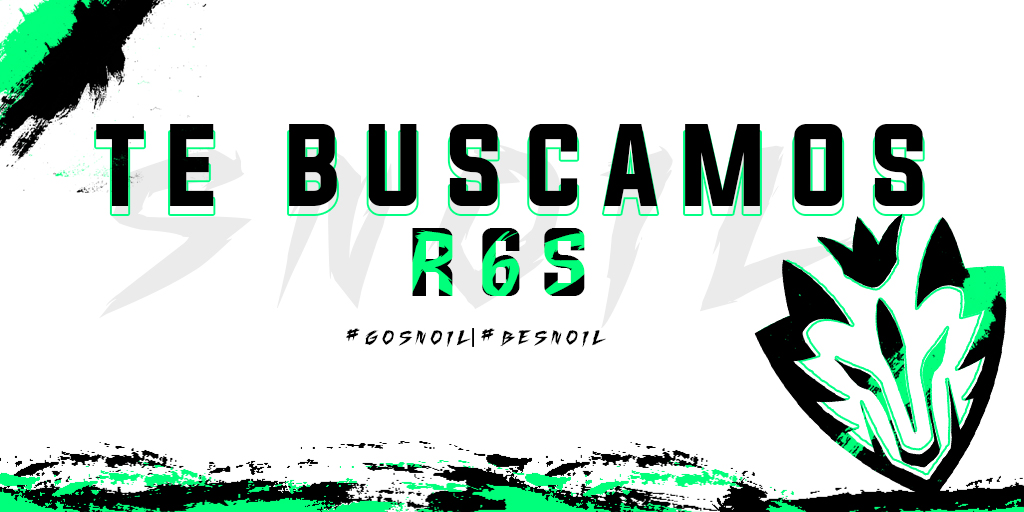 Buscamos jugadores para completar roster de #R6S 
REQUISITOS:
- Rango mínimo Platino III
- +16
- PS4
Si cumples estos simples requisitos mándanos un md!
@ezteamfinder @eSportsHelpRT