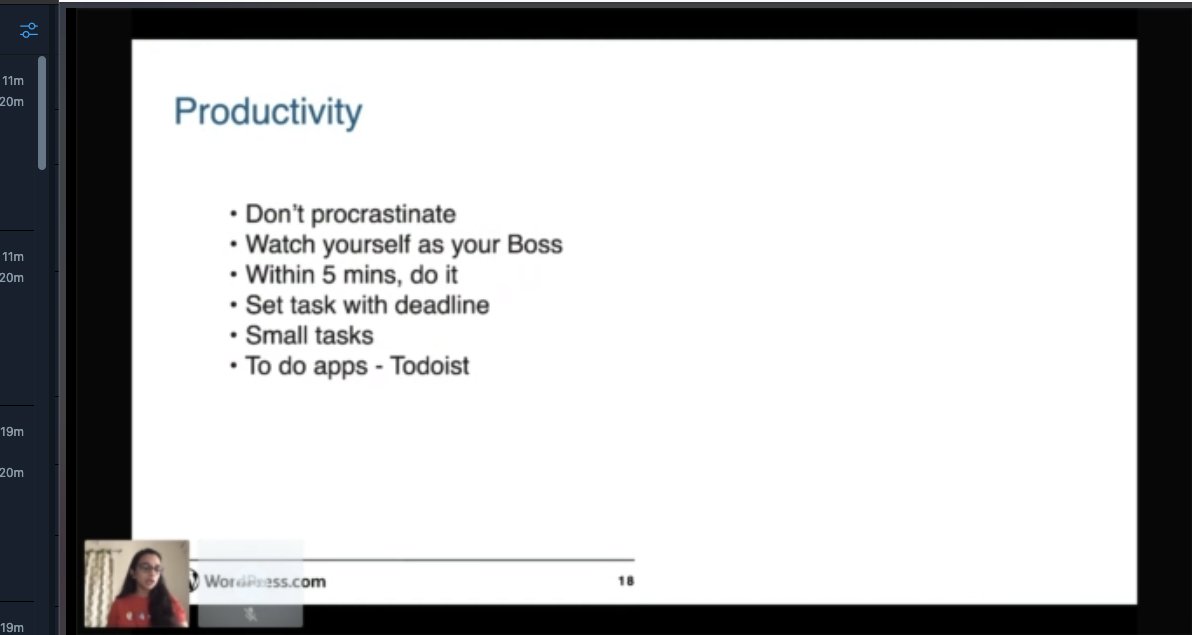 Manage your Productivity by <a href="/krutidugade/">Kruti Dugade</a>
#WPCC   #wpcouchcon