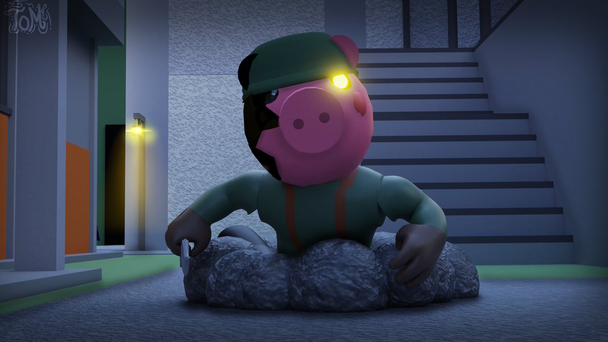 Tom Yt On Twitter Since You Guys Really Liked The Piggy Fan Art For Piggy I Decided To Make Another One Here Is My New Fan Art For Darealminitoon Dibenzodioxins Piggy Game What - how to make a piggy game in roblox part 2