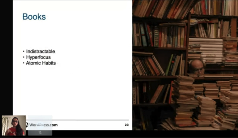 Recommended books for #WFH 

<a href="/krutidugade/">Kruti Dugade</a> #wpcc #wpcouchcon