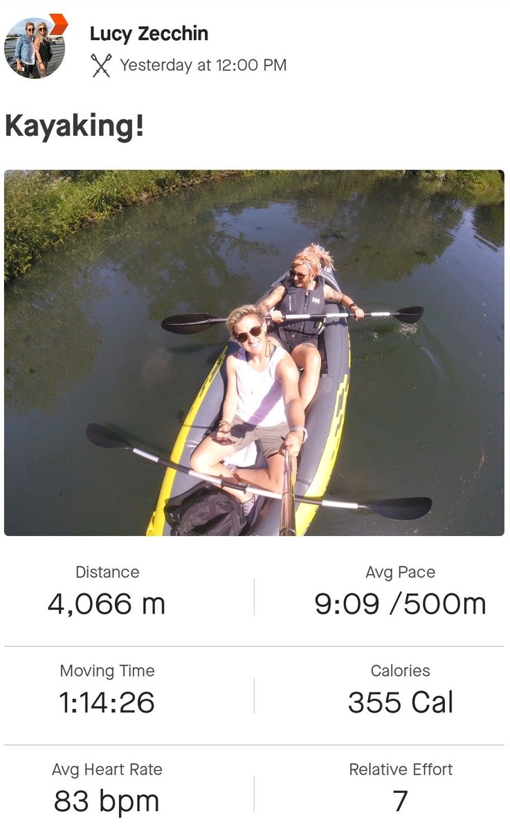 A new lockdown fitness activity for <a href="/lucyeazecchin/">Lucy Zecchin</a> 🙌🚣‍♀️ #RowRowRowYourBoat
