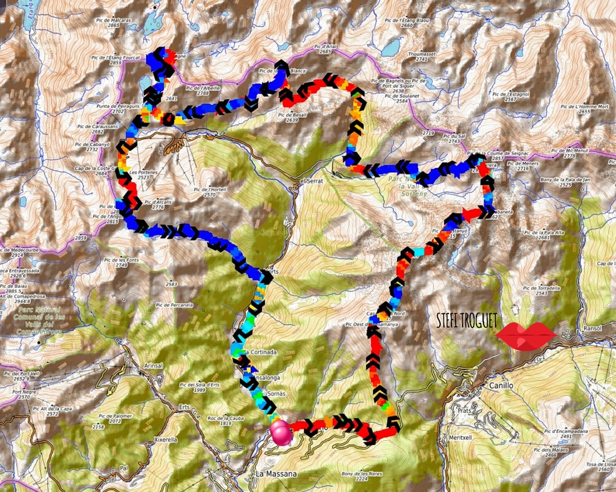 ETroguet's tweet photo. #ESTRIPAGECS 2.0 after COVID19 ✔
54,7km /+5.000m 🖤!
Starting &finishing in Ordino.
The most alpine route we could, doing all the ridges!
Great day & great partner⚡!
#Ordino
#Casamanya
#Estanyó
#Serrera
#FontBlanca
#Tristaina
#Cataperdís
#Angonella #Llorts
Ordino
#Andorra 🇦🇩 https://t.co/GAfCqmeUG7