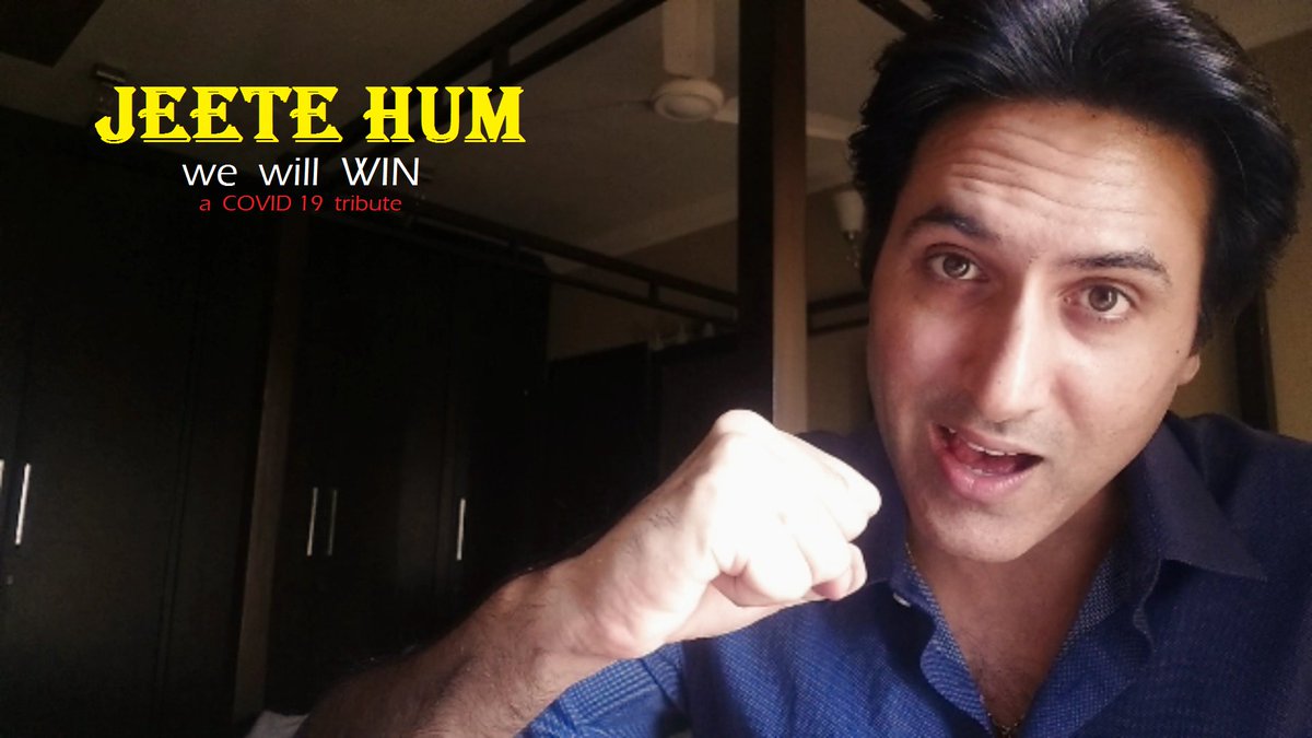 sumeetsachdev18's tweet photo. LockDown Studio's next - 'JEETE HUM - We will WIN' is out. It's an original COVID 19 tribute.
Video link:
https://t.co/3PrFKssUCJ

Hope it touches a chord &amp; is worthy of being shared. Would be great if maximum people get to watch &amp; be a part of this tribute. Take care,stay safe😃 https://t.co/zQ2ZQGedLn