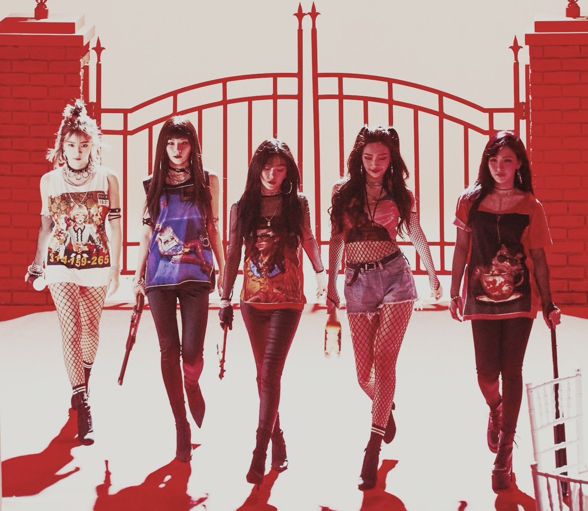 Red Velvet as Mafiasa very dangerous thread;