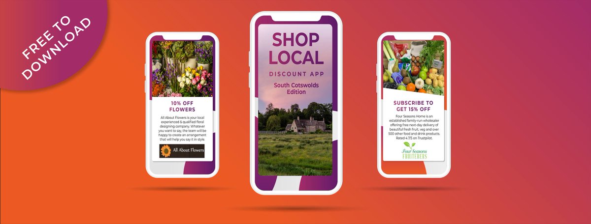 #Fairford's <a href="/ParedesPhoto/">Peter Paredes</a> has created a FREE local shopping app that costs nothing for businesses &amp; is free for users. Communities should support local businesses, as they support communities 52 weeks of a normal year. Get the app: apps.paredesphotography.com/drvpx9akwpzk.