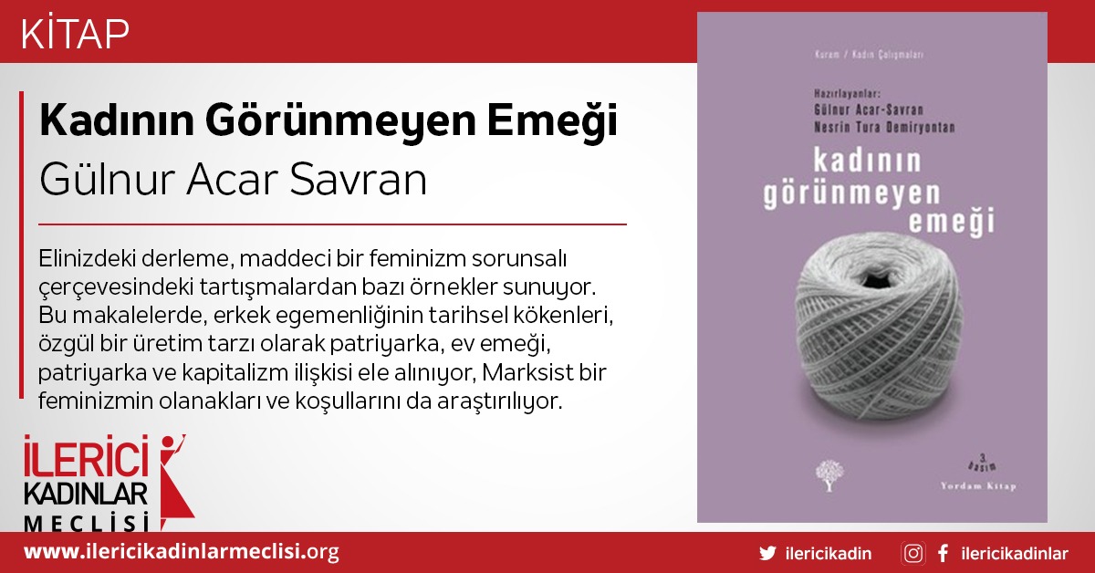 📚 Günün Kitabı;
✅ Kadının Görünmeyen Emeği
Keyifli okumalar ✌
#Covid2019TR