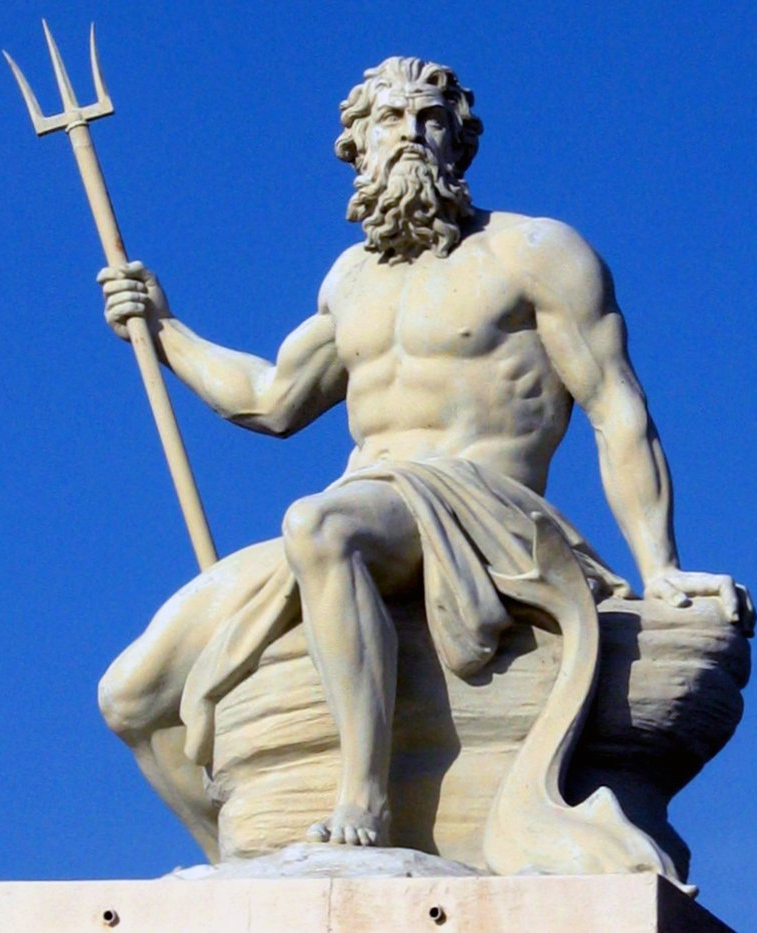 21. POSEIDON- god of the sea- has a trident, cool- loves horses, cute- caused odysseus to swerve over the seas for 10 whole years, not so cool- has a shitload of children whew chile you’re not zeus