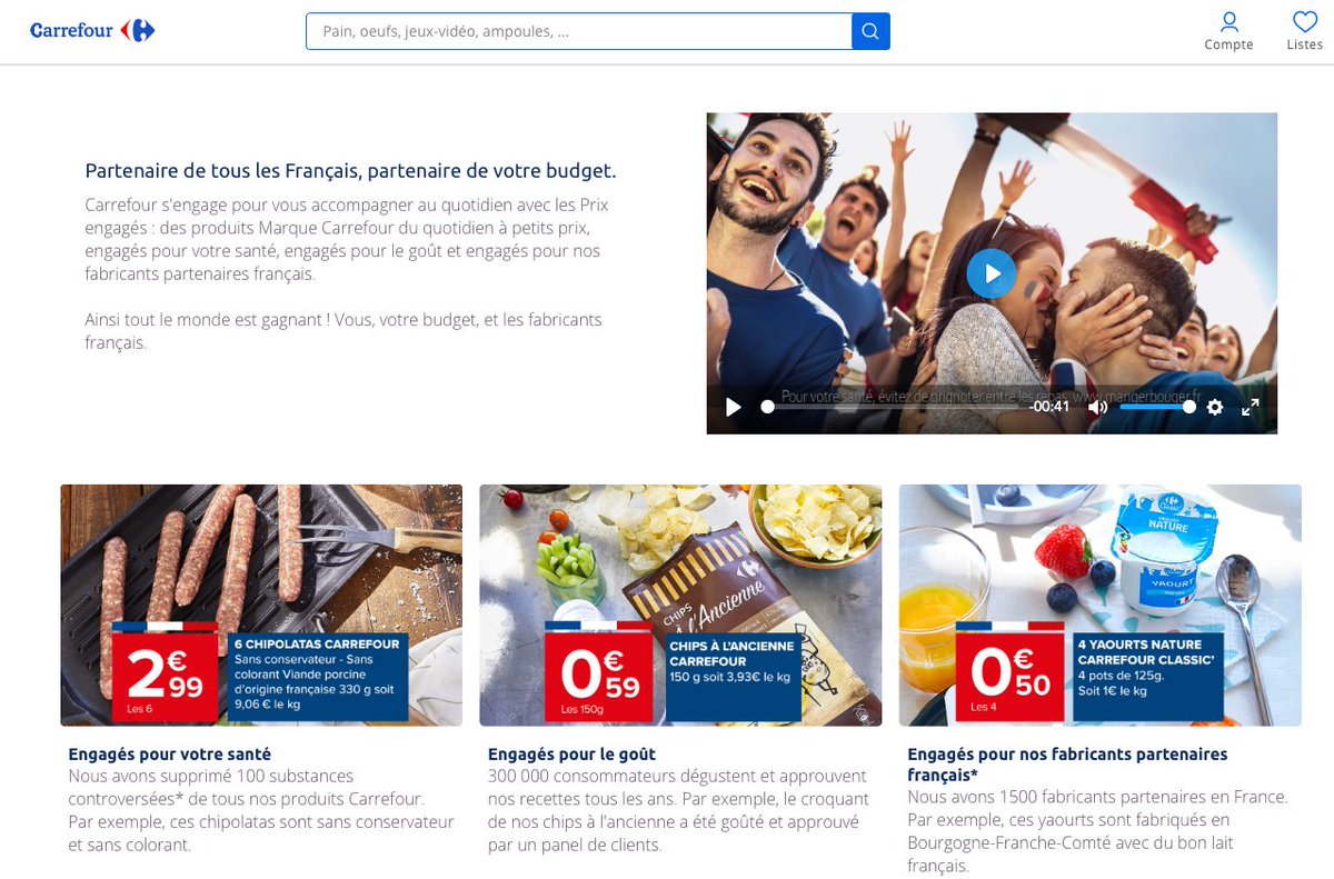Découvrez (en avant-première) la nouvelle campagne de <a href="/CarrefourFrance/">Carrefour</a> : les prix engagés. Ici >> olivierdauvers.fr/2020/05/31/dec…