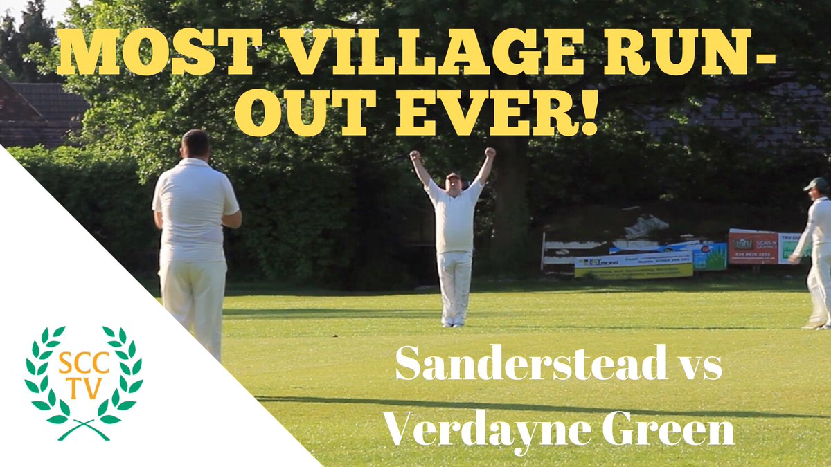 SandersteadCC's tweet image. 😂😂😂 Happy Sunday! See the most “village” runout ever filmed! This and more in a new 10 minute “lockdown rewind” highlights video. Sanderstead Sunday XI vs @VerdayneGreenCC from May 2018
🎥 youtu.be/Ff3SqOrWsIo
#village #cricket #runout #gunfielder