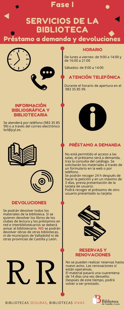 En 24 horas reabrimos las puertas y estamos muy emocionados (y un poco nerviosos) de volver a encontraros. 

Sabéis que temporalmente los servicios son un poco especiales, pero hemos preparado la vuelta con mucho cariño para que os sintáis como en casa, que es lo que es la biblio