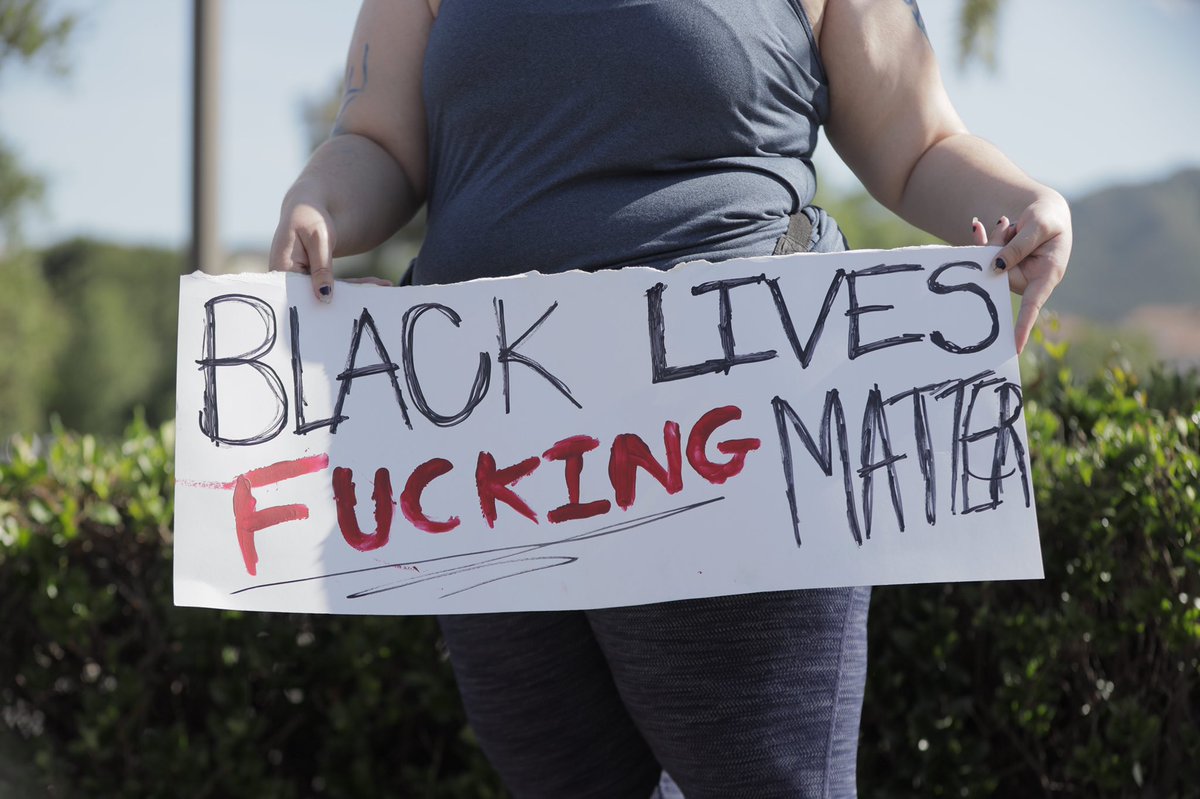 No lives matter until  #BLACK_LIVES_MATTER.