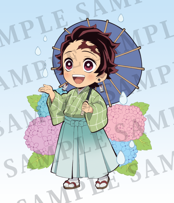 鬼滅の刃 梅雨の描き下ろしグッズ 6月22日までufotable Web受注販売