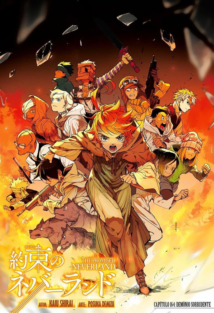 oxiigenio on X: Nome dos personagens de The Promised Neverland de acordo  com o meu pai : A THREAD  / X