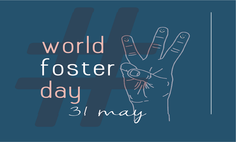 #WorldFosterDay, 31 May - creates awareness about #fostercare, celebrates families in the fostering process and motivates communities to get involved in fostercare and become part of a sustainable solution for the future of #orphans and children in need worldfosterday.org
