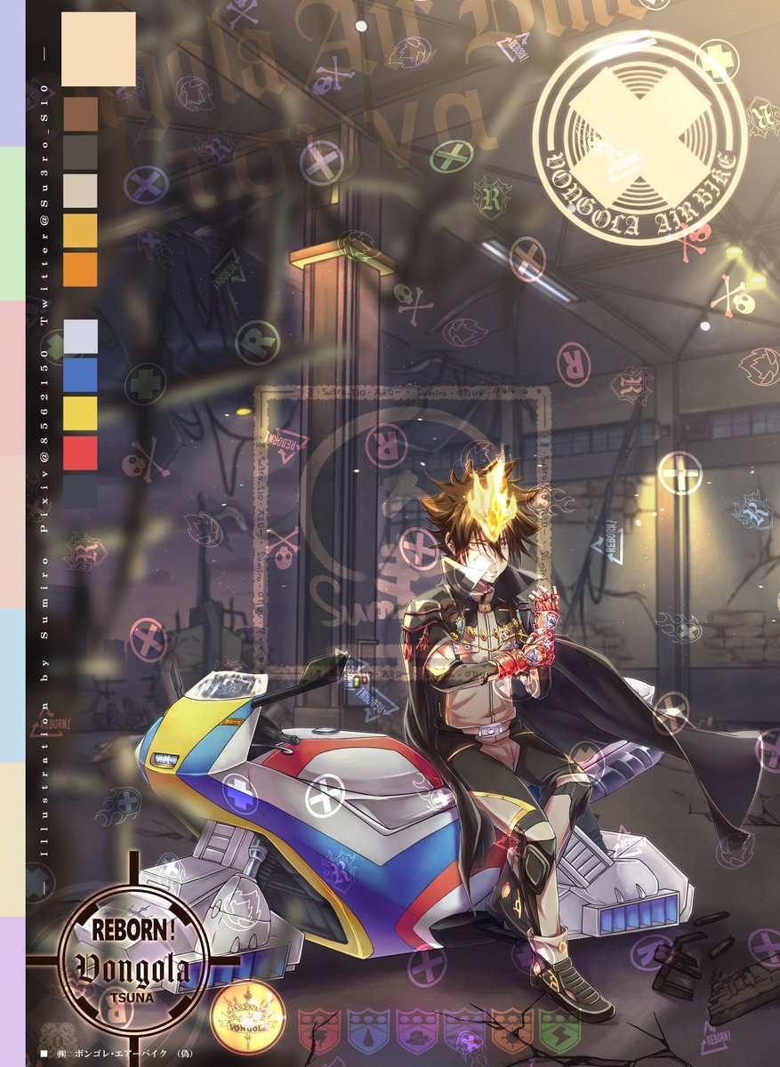 リボーン 6月は霧の守護者 六道骸 ムクロウが登場 天野明先生が描き下ろしカレンダーを公開中 画族