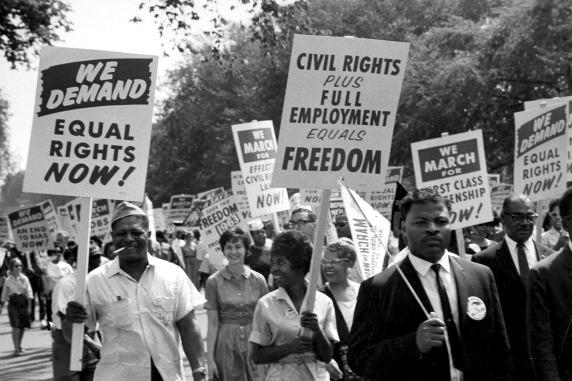 Sebab itu gerakan Civil Rights pada 1950-an & 1960-an yang dipimpin oleh Martin Luther King Jr bukan saja memperjuangkan kesamarataan tetapi juga menuntut peluang pendidikan dan pekerjaan. Tanpa dua benda ni, "equality" tak ada makna sebab Blacks akan kekal jadi "unequal".