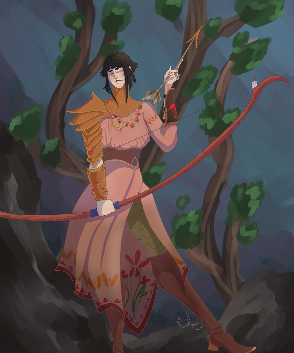 semianarchy's tweet photo. Trying to post more art here. So have some character concepts and a avatar
#digitalart #art #myart #commissionsopen #dungeonsanddragons #mywizard #myranger #avatar #sometimesbackgroundsdohappen https://t.co/lhCkZmAIQl