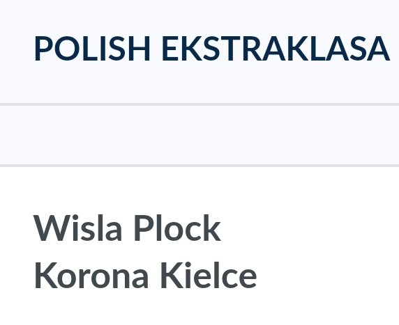 Masterful_27's tweet photo. Spare a thought for who Wisla Plock are playing today in Poland! #UnfortunateName ๐ https://t.co/0aYjkUEuLN
