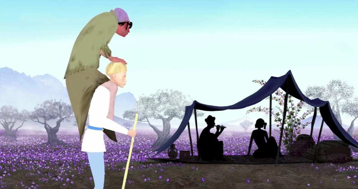 ANECDOTE 3 : plusieurs scènes font référence à Princes et Princesses, un film précédemment réalisé par Michel Ocelot, qui est un film jouant sur les ombres pour représenter les silhouettes des personnages.