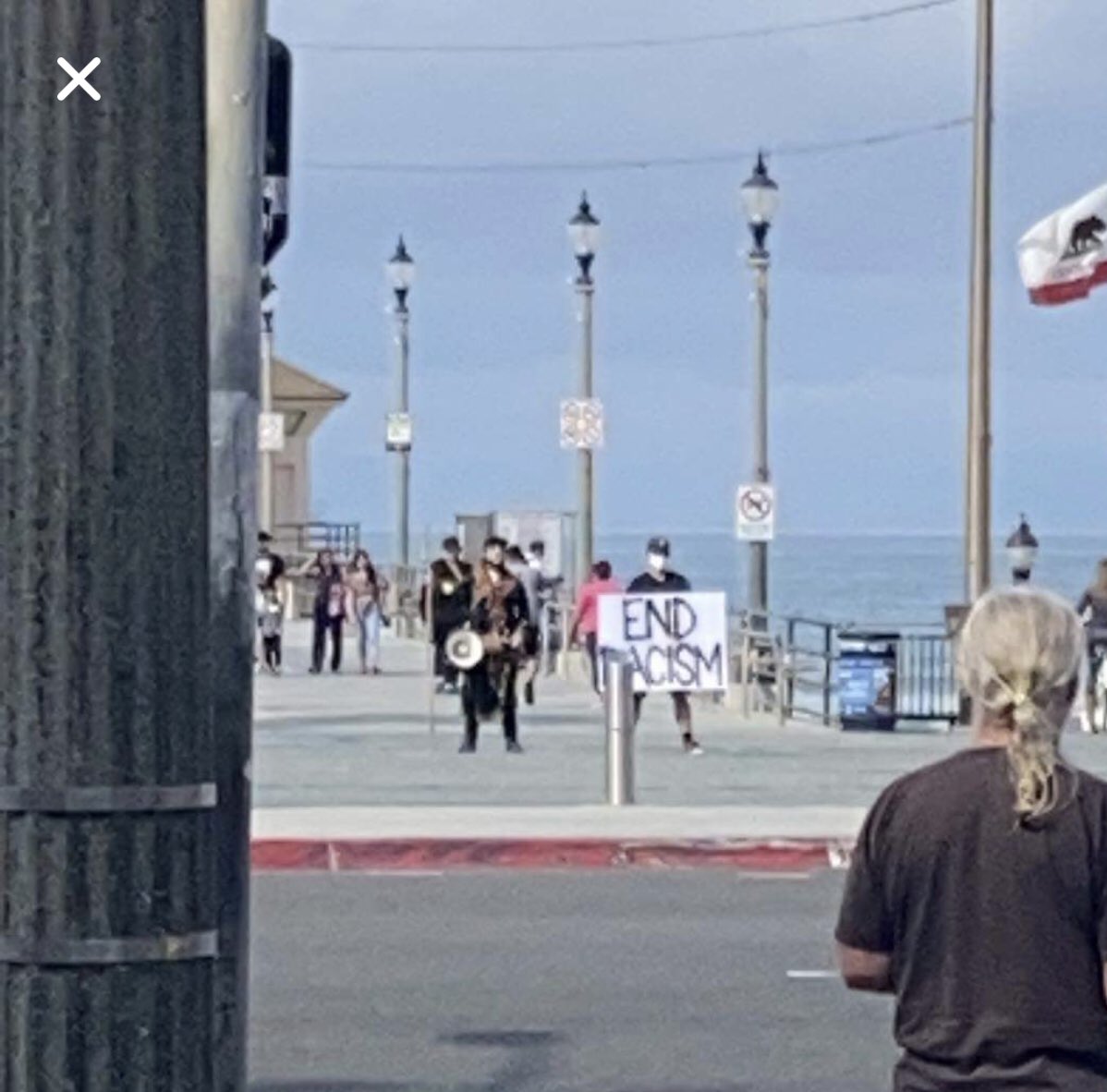 Antifa, BLM and other “Agitorgs” are setting up already in Huntington Beach CA. They are all being bussed and imported in- these agitators do NOT live in the cities they are coming in to destroy. They’re putting on a show & they are taking ‘stage orders.’ At our expense of course