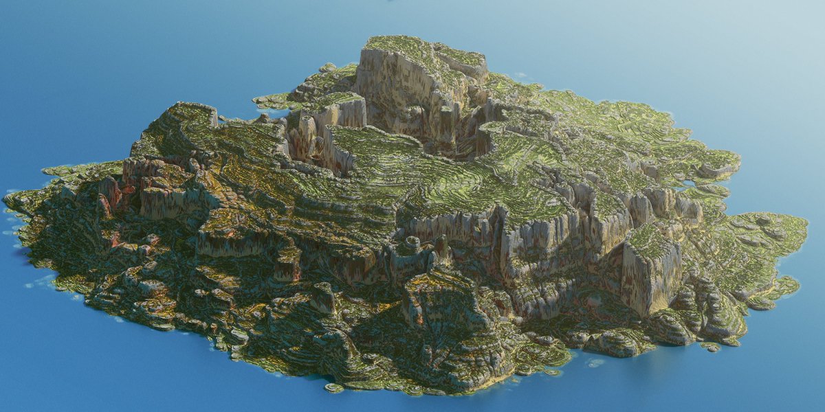 Cliffs (2K x 2K)

#Minecraft
