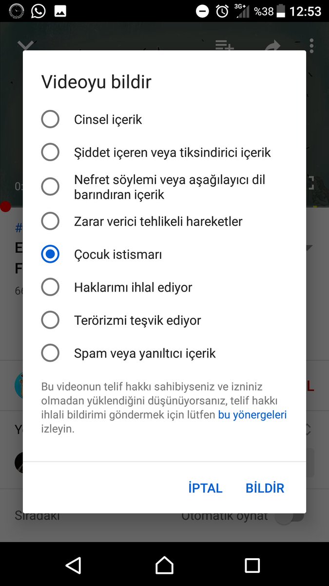 Maalesef bu ahlaksız videolar çocuklara ulaşmış durumda. Bu rezillik karşısında sessiz kalmayalım, şikayet edelim. 
#cocukistismarıyoutubeda