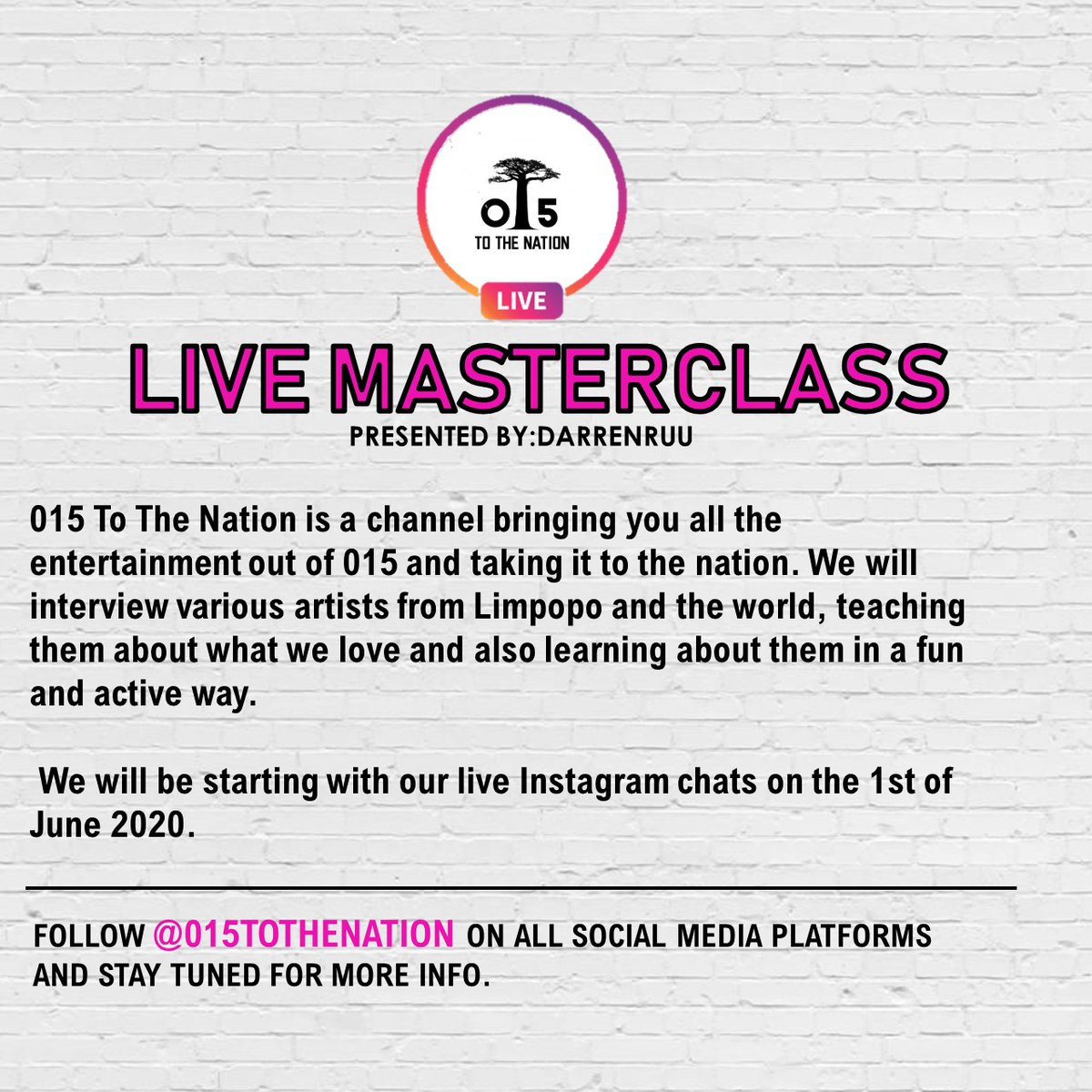 015 TO THE NATION tweet media