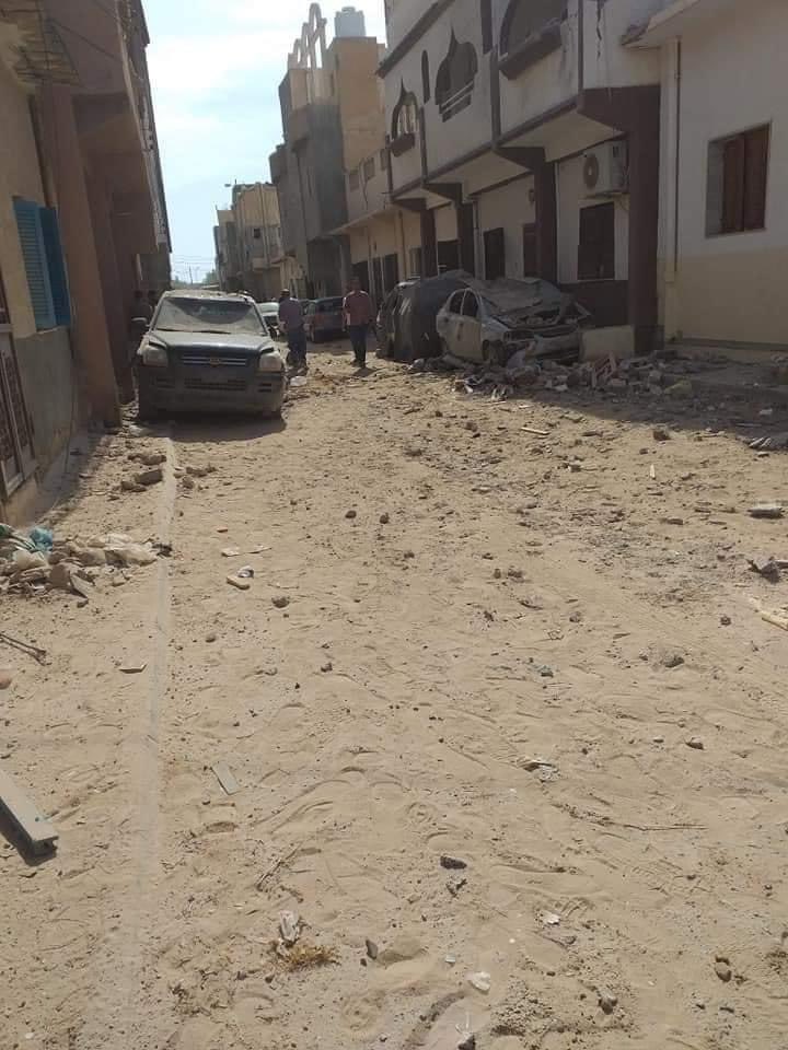 ARB_LY's tweet photo. Indiscriminate shelling by the criminal #Haftar on the densely populated #Gorji area - #Tripoli.
#Libya #Libia #ليبيا #طرابلس https://t.co/CAZF7bkhLc