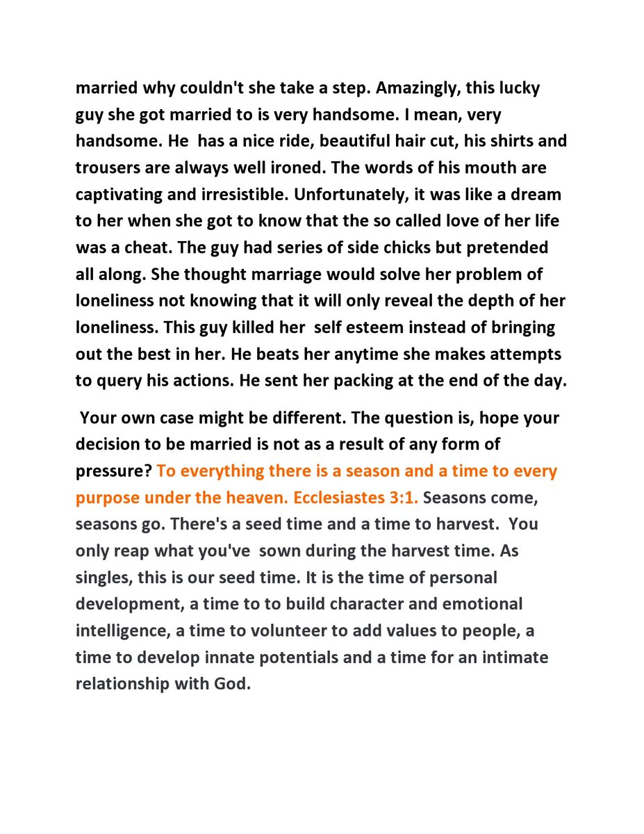 temilolaoloko's tweet photo. THE MASTER PLANNER is a write-up for single ladies who are under pressure to getting married. What then should be done in the season of waiting? Kindly read and be blessed. Thanks to the Holy Spirit for inspiration.
#WomanofHonour
#TheMasterPlanner
#HappyMay
#2020REST!!!! https://t.co/nSHstEXggx