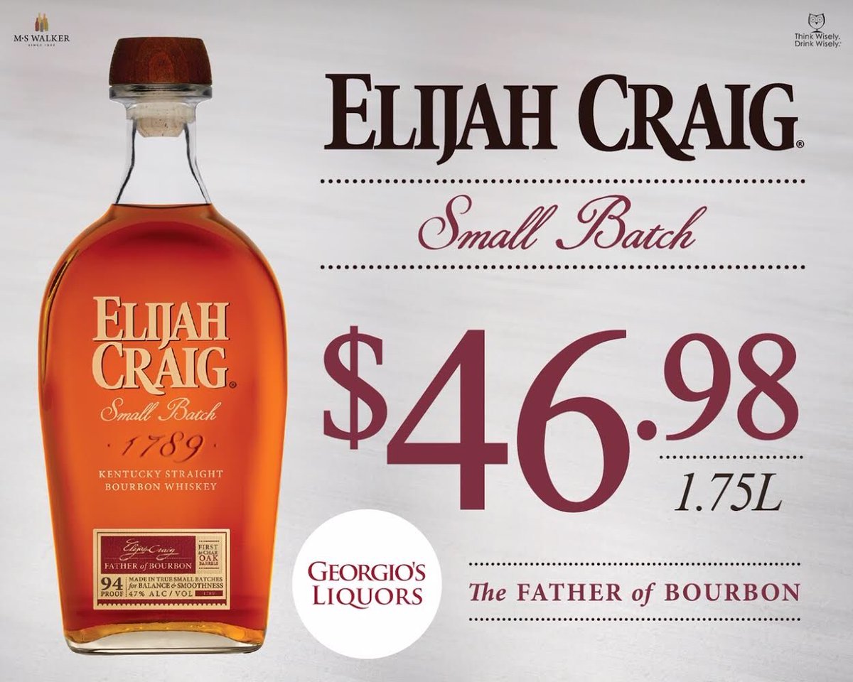 Want to say something amazing to a great father in your life? Why not say it with a customized Elijah Craig Small Batch bottle label? Click the link below to order your FREE custom bottle label today #bourbon #whiskey
heavenhilldistillery.com/fathers-day-la…