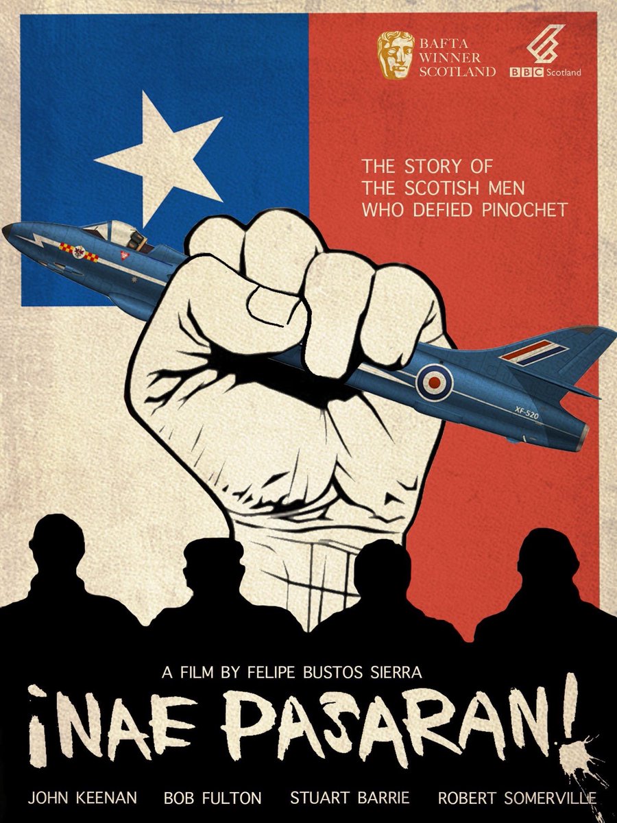 I recently saw the extraordinary film “Nae Pasaran”, a powerful, deeply moving story of Scottish workers standing up to the fascist dictatorship in Chile in the 1970s…   #NaePasaran  #StopFascism  #solidarity  #Scotland  #Chile  @debasersfilms  @naepasaran