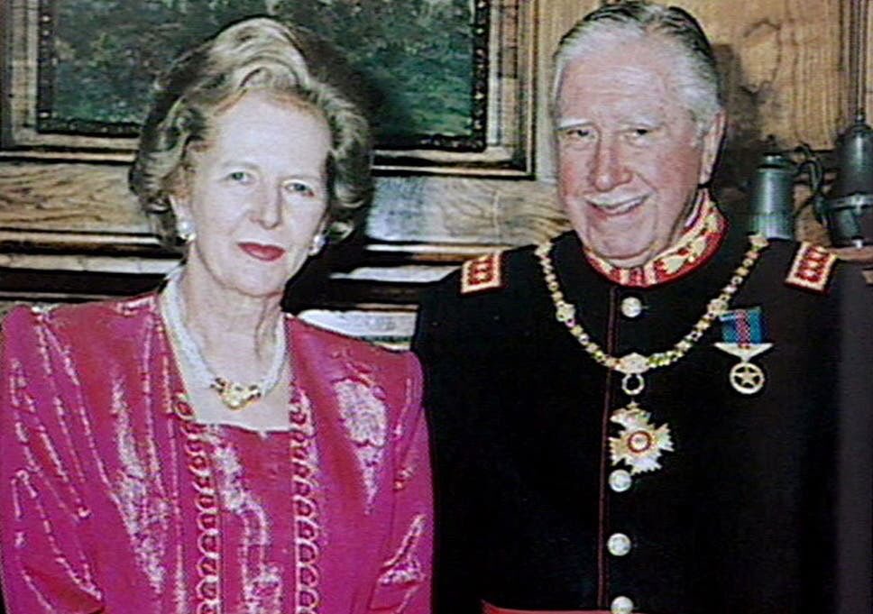 Thatcher was a supporter of Pinochet… Showing the standard Tory commitment to dishonest gibberish, she once told this *actual dictator* that “…it is you who brought democracy to Chile…”, a grotesque insult to the thousands of dead & tortured.   #resist  #ToriesOut