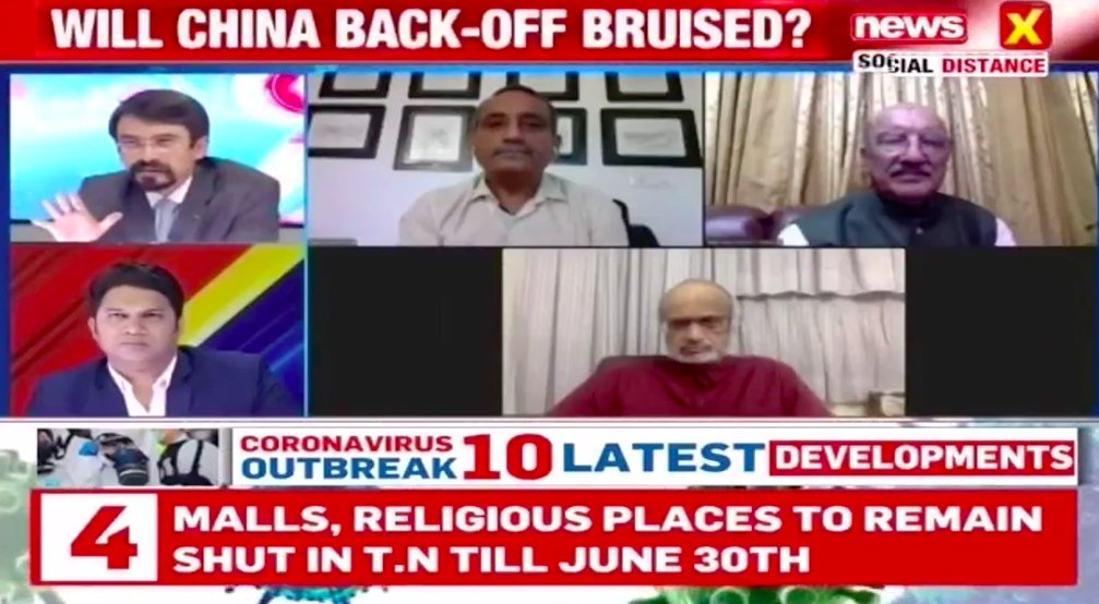 NewsX's tweet photo. #OperationLAC | The forward camp has been kept neutral. The Chinese have not entered the Indian side but advanced on the disputed side: Ashish Singh (@AshishSinghNews) Strategic Affairs Editor, iTv Network speaks to NewsX https://t.co/uTgNZKQMC4