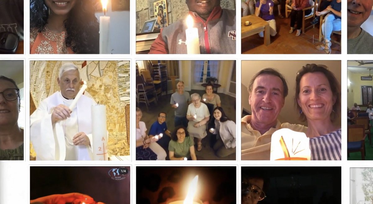 jesuitnetwork's tweet photo. Happy Pentecost!! Feliz Pentecostés!! Bonne Pentecôte!! #IgnatianPentecost #TogetherAMDG Thanks!! Gracias!! Merci!! https://t.co/ujMHP0gQbA