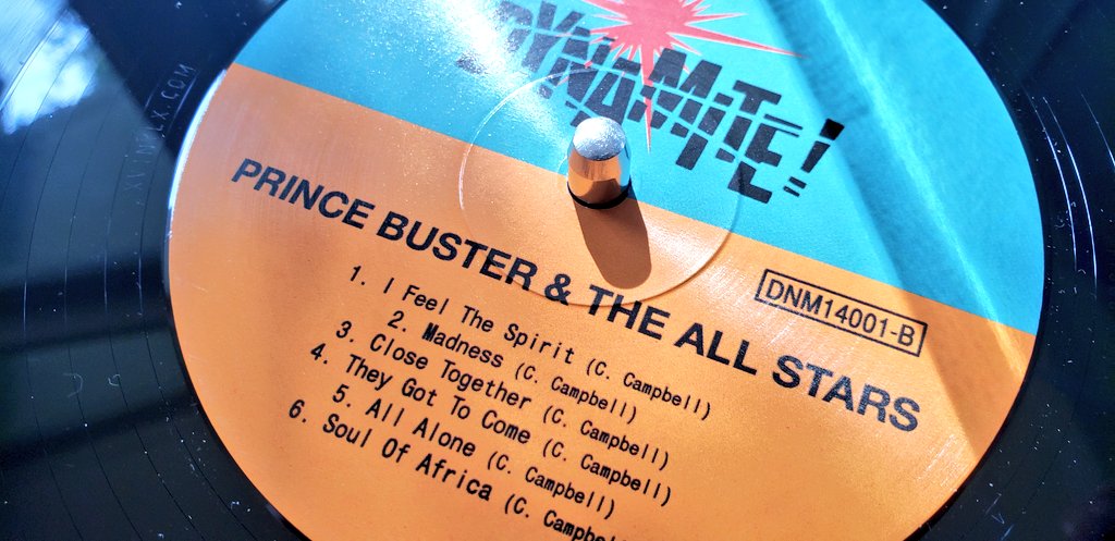 BrowneEar's tweet image. Prince Buster &amp;amp; The All Stars on #vinyl #nowspinning #ska

#SundayMorningAnalog
