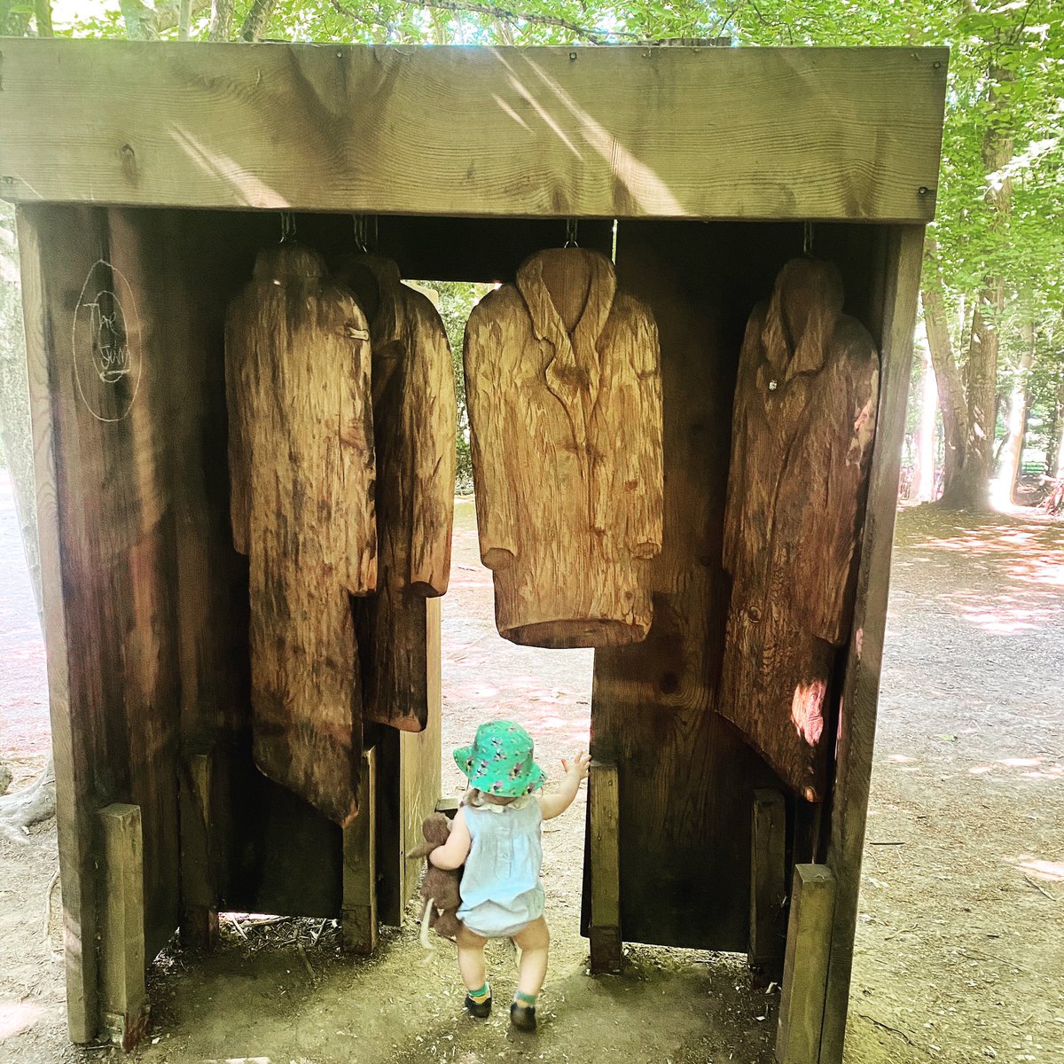 Adventures with our girl  Today, we went to Narnia!