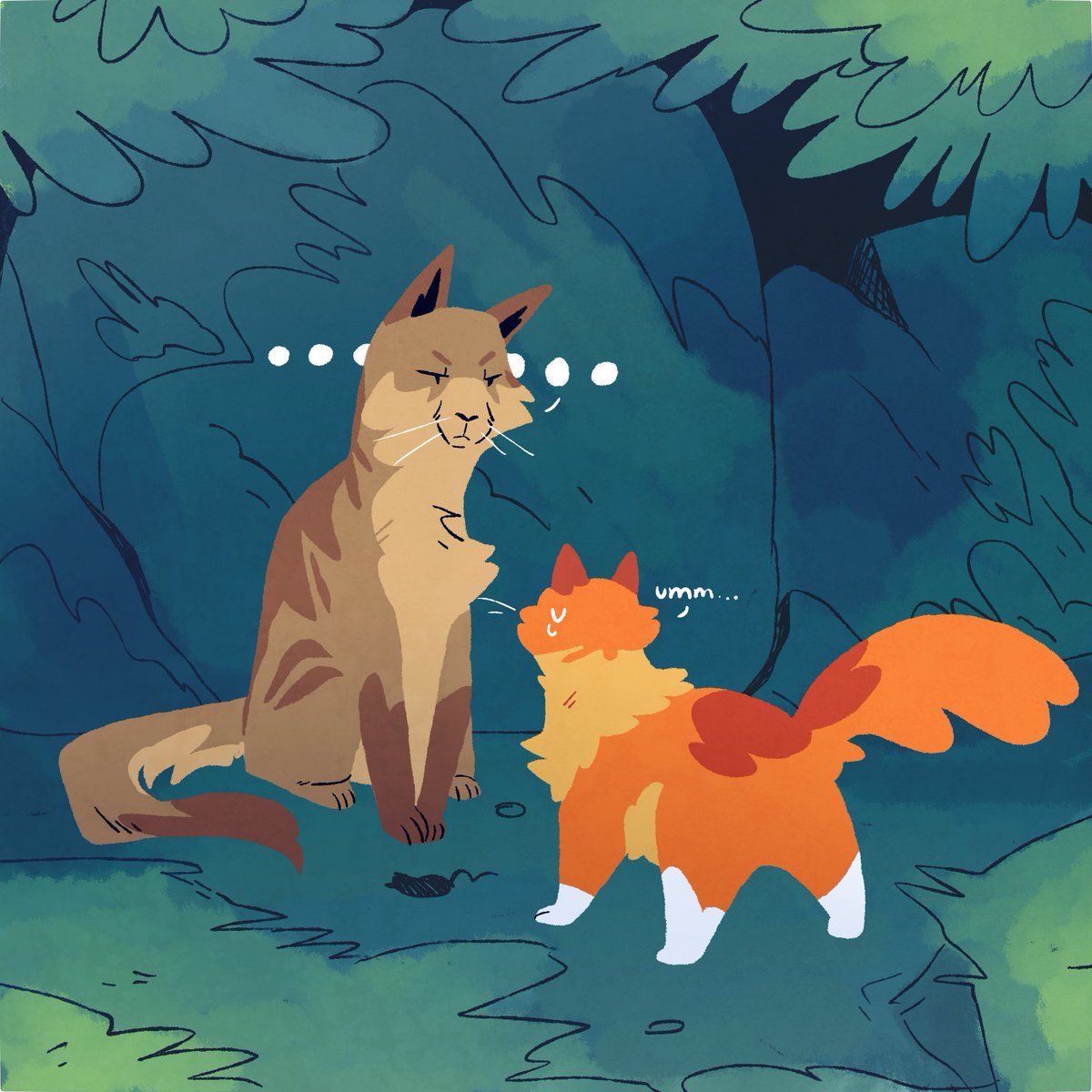 Peak romance
#warriorcats 