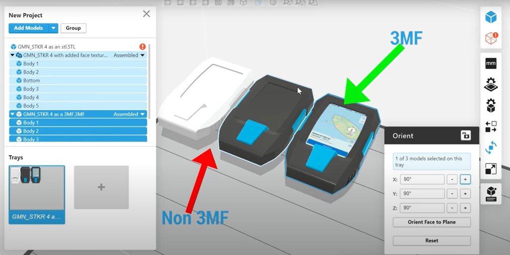 GrabCAD's tweet image. GrabCAD Print now supports 3MF file imports! Read why 3MF is the file type of choice for #designers: ms.spr.ly/6011Ti22F

#grabcadprint #3Dprintingsoftware #solidworks #keyshot