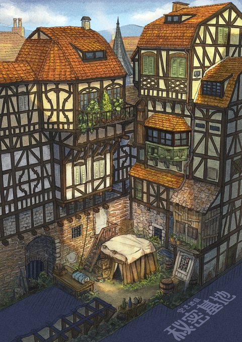 「balcony」 illustration images(Oldest｜RT&Fav:50)