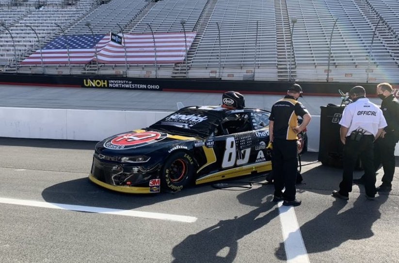The ChevyGoods.com / <a href="/AdamsPolishes/">Adams Polishes</a> machine is tuned up and ready to hit the track @BMSupdates!

Catch all the action at 3:30 p.m. ET on <a href="/FS1/">FS1</a>.